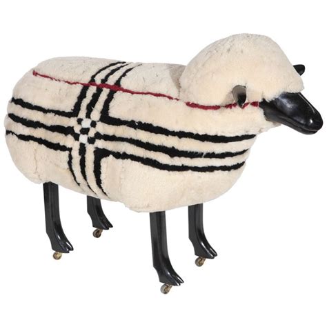 claude lalanne for burberry|Lalanne Style Sheep Made for Burberry .